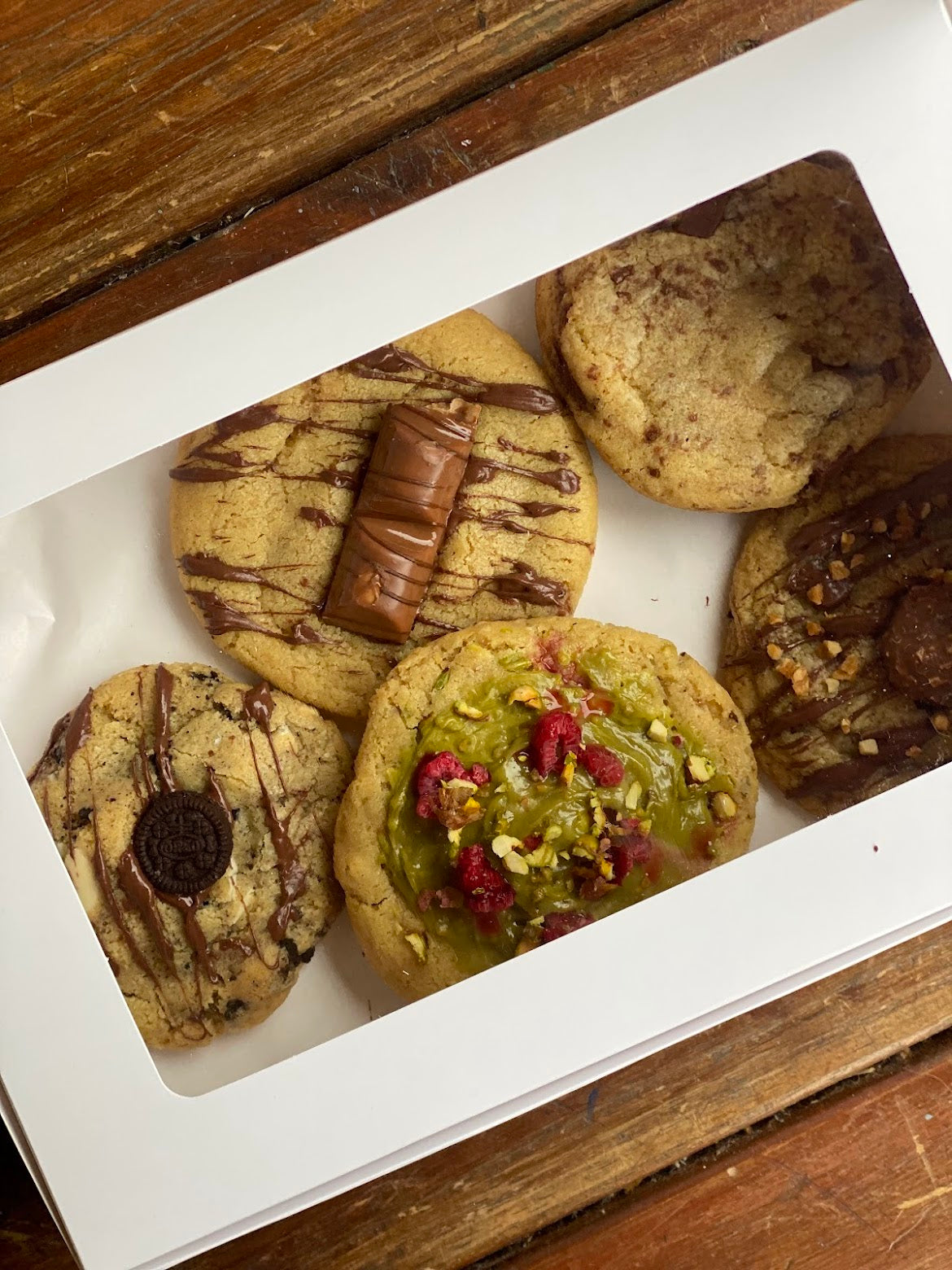 Bocaditos, cuadraditos y cookies